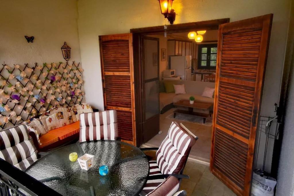 Golden Summer Apartment Nea Fokea Ngoại thất bức ảnh