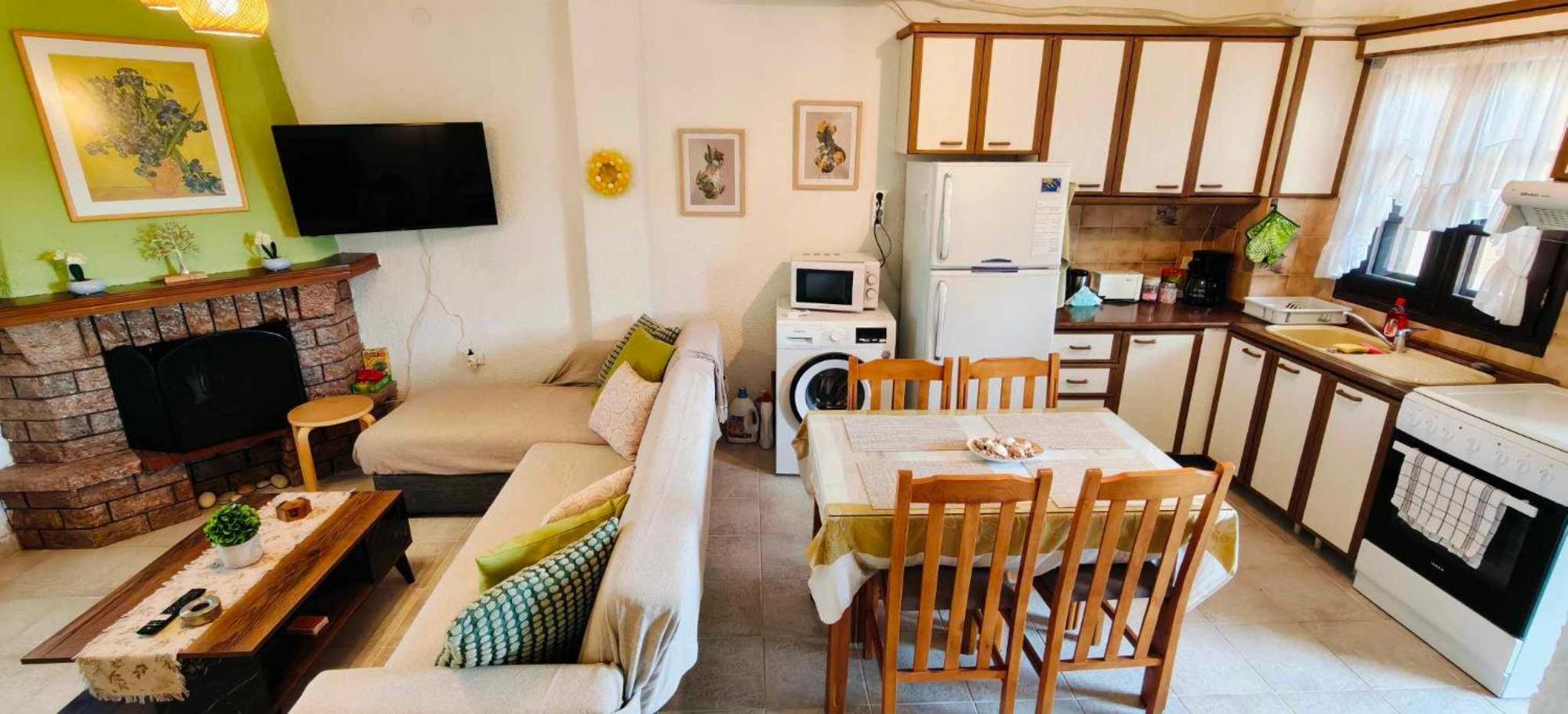 Golden Summer Apartment Nea Fokea Ngoại thất bức ảnh
